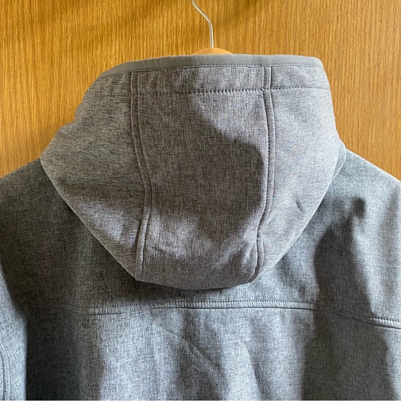 TOMMY HILFIGER • Gray Zip Midweight Softshell Jacket - XXL - Picture 9 of 16